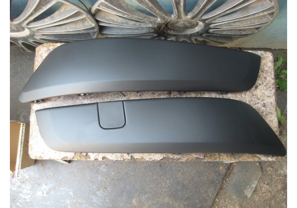 Молдінг, накладка переднього бампера, комплект Renault Scenic II, Grand Scenic II, 06-09, 7701477304